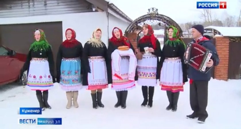 В трех районах Марий Эл встречают весну пирогами, песнями и плясками