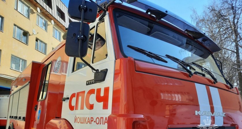 В Марий Эл в пожаре погиб мужчина