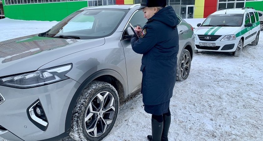 На дорогах Йошкар-Олы ловили водителей-должников