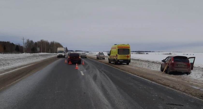 На дорогах Марий Эл произошли две аварии, в которых пострадали люди