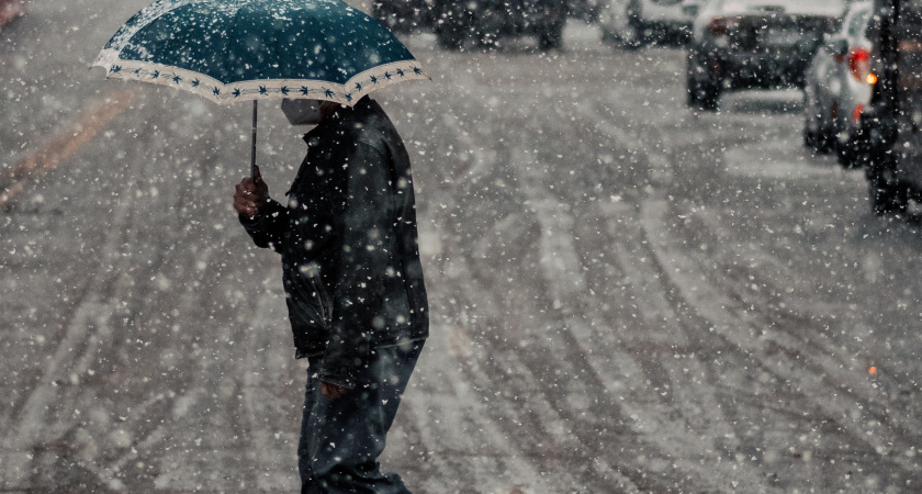 В понедельник в Марий Эл ожидается дождь и мокрый снег