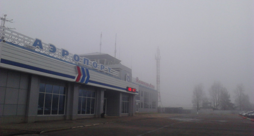 Аэропорт Йошкар-Олы не принимает рейсы из-за тумана