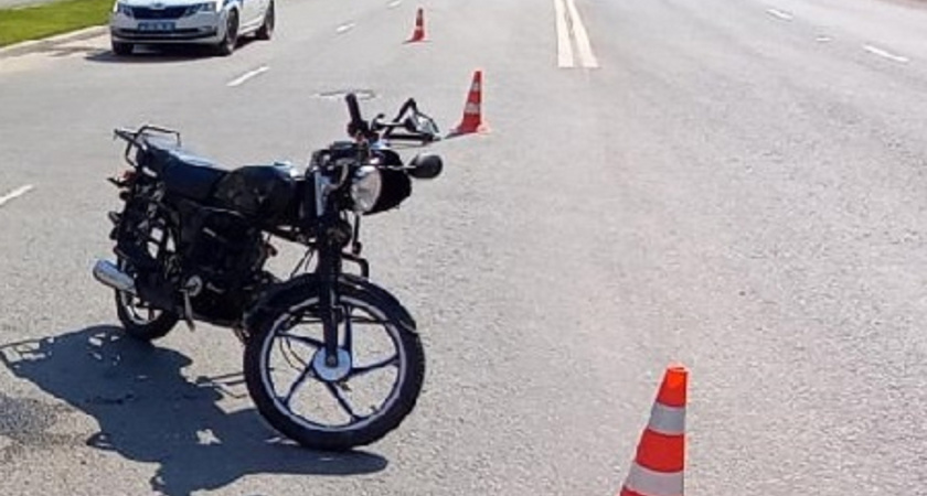 В Козьмодемьянске 15-летний подросток катался на мотоцикле