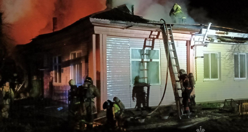 Во время пожара в Йошкар-Оле погибла женщина