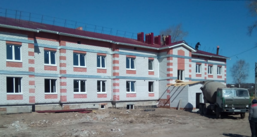В Моркинском районе строят 24-квартирный дом для жителей "авариек"