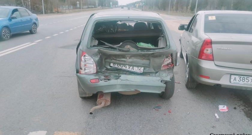 В Марий Эл произошло два ДТП, в которых пострадали пять человек