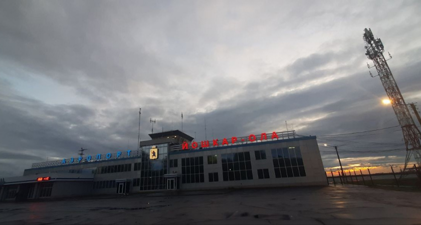 Пунктуальность авиарейсов аэропорта Йошкар-Олы составила 71%