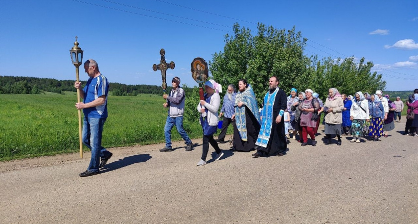В трех районах Марий Эл пройдет крестный ход с Владимирской иконой Божией Матери