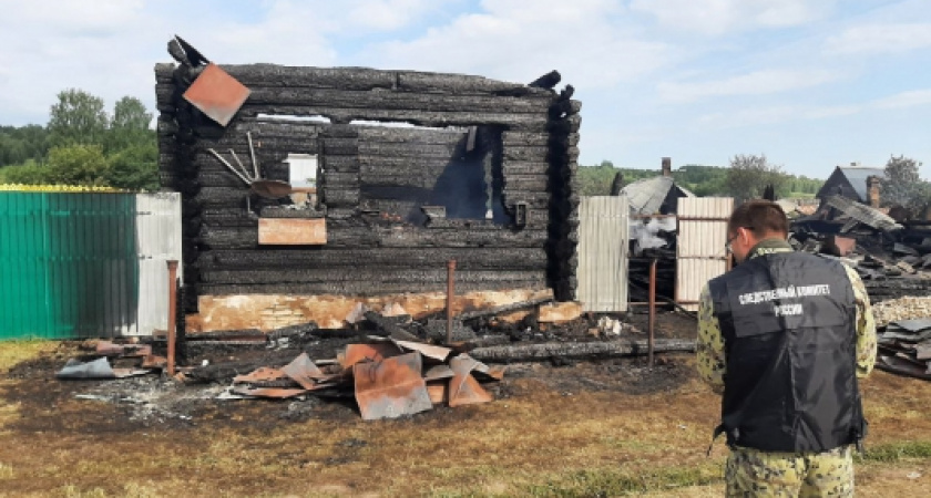 Новые подробности смертельного пожара в Моркинском районе 