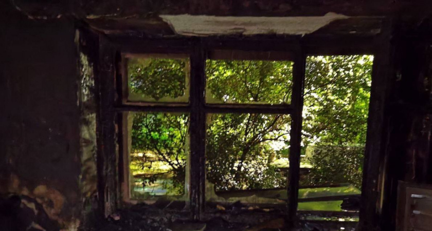 В Йошкар-Оле на улице Машиностроителей в результате пожара повреждена квартира