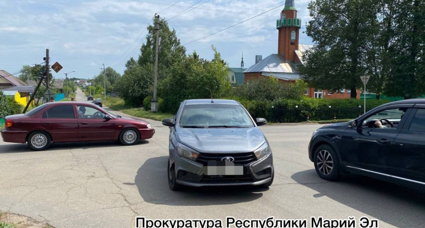 Водитель "Лады" сбил пешехода в Параньге