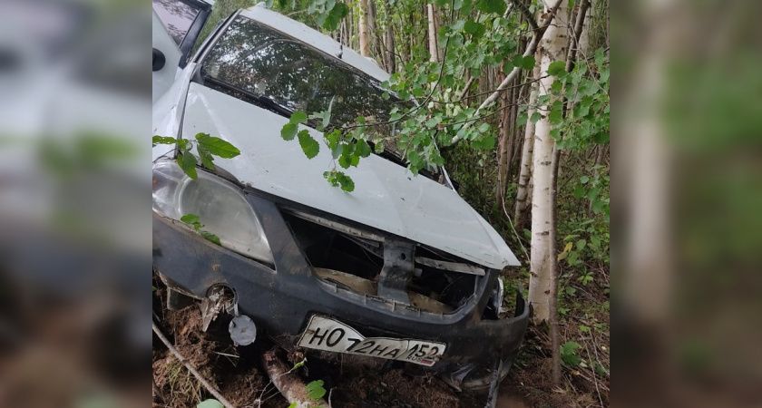 Уставший водитель Lada Largus устроил ДТП с пострадавшим