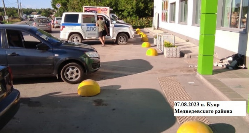 Автоледи не справилась с управлением и наехала на пешехода в Куяре