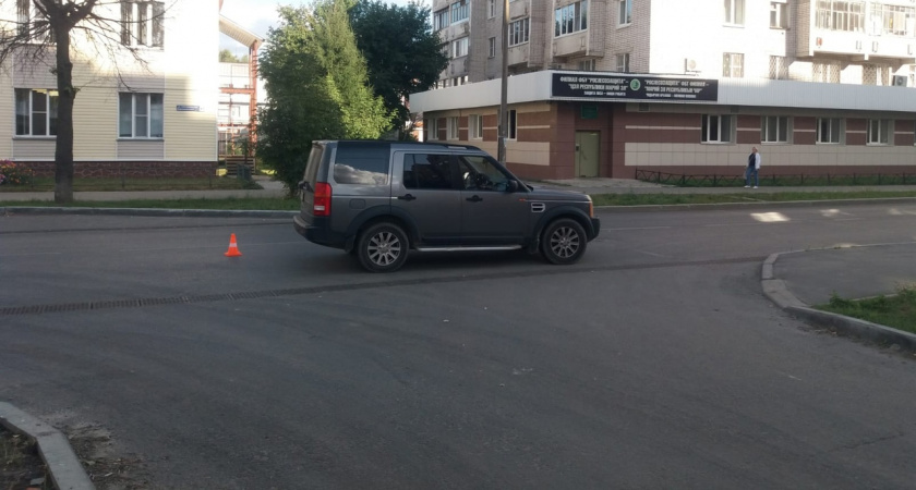 Днем в Йошкар-Оле произошла авария: пострадал 8-летний мальчик