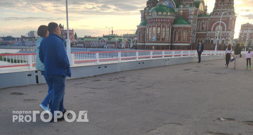 Жителям Марий Эл придется крепче держаться на ногах в среду