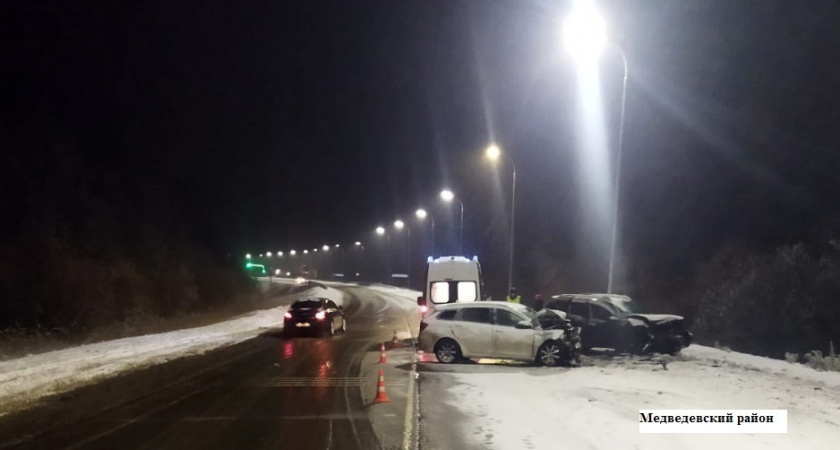 В Марий Эл произошло два ДТП с пострадавшими