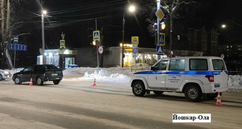 Йошкар-олинский подросток пострадал в ДТП, переходя проезжую часть по пешеходному переходу