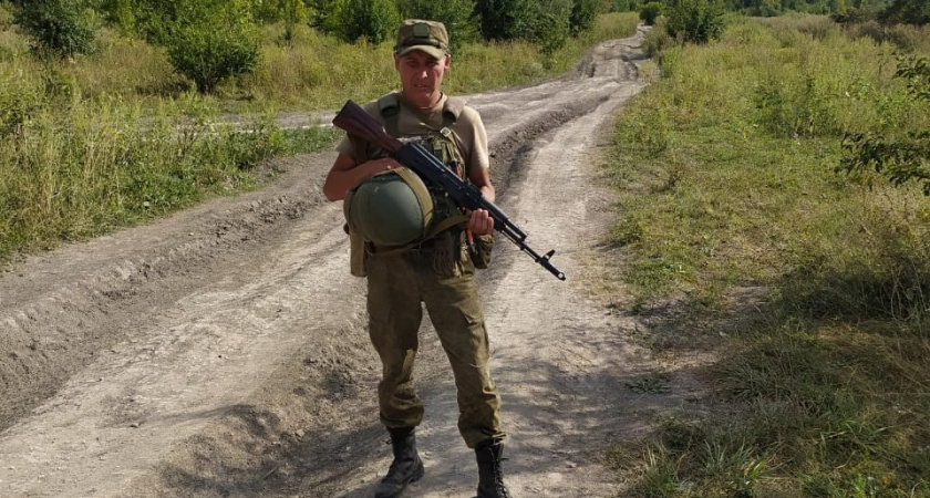 Прощание с героем спецоперации прошло в деревне Сенькино