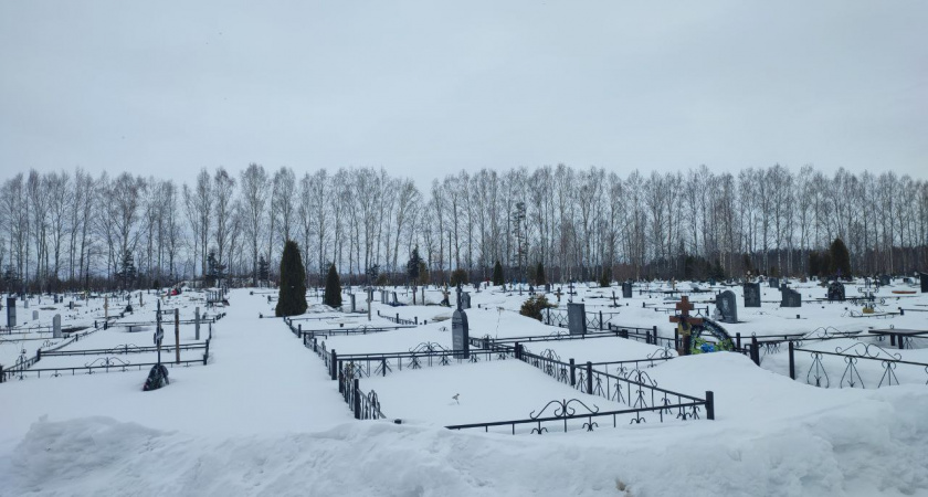 В Марий Эл люди не могут попасть на кладбище к могилам родственников: “Никто не чистит снег”