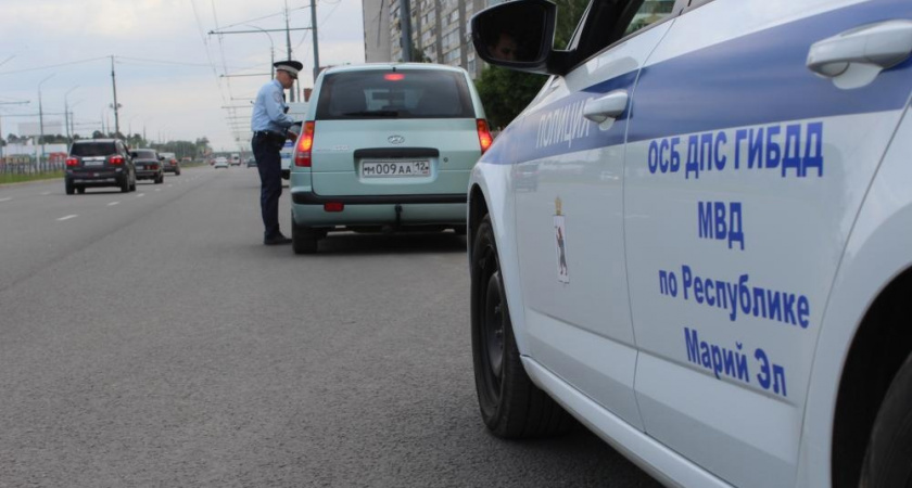 Спецоперацию по отлову водителей устроит ГИБДД на дорогах Марий Эл
