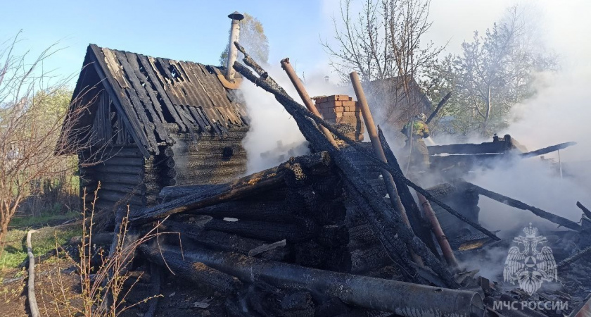 Житель Советского района получил ожоги, но спас семью от огня