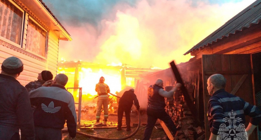 23 пожара произошло в Марий Эл за неделю