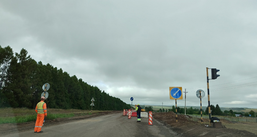Ремонт дороги в Параньгинском районе подходит к концу
