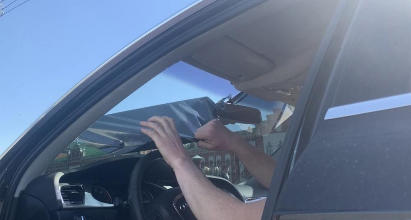 На дорогах Марий Эл устроили облаву на водителей за темными стеклами