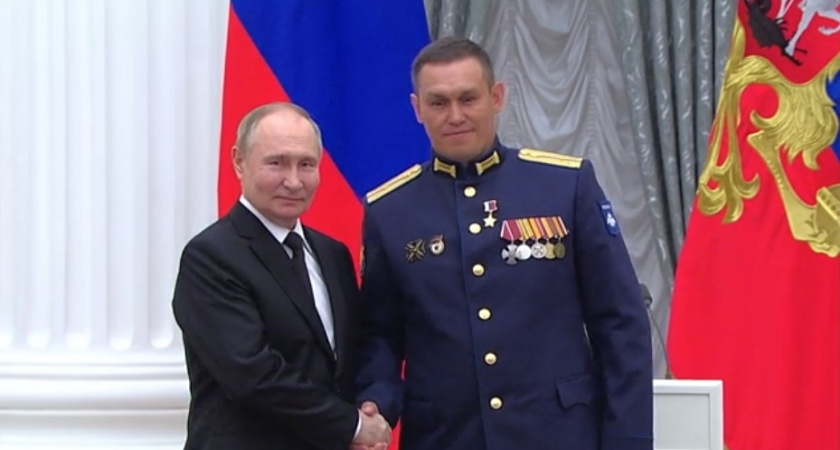 Путин лично наградил младшего лейтенанта из Марий Эл