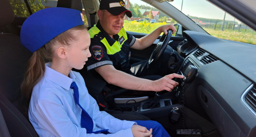 Пятиклассница из Горномарийского района останавливала дорожных нарушителей 