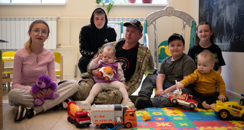 Отец шестерых детей из Йошкар-Олы уехал воевать на передовую