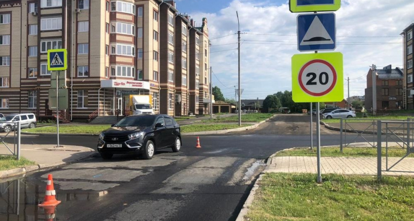 10-летнего ребенка сбили на переходе в Медведево