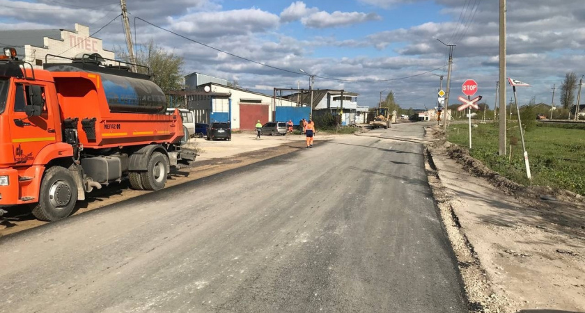 Одну из дорог Йошкар-Олы отремонтировали на 3 месяца раньше, чем хотели