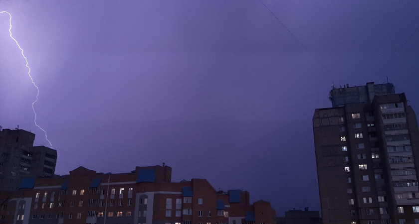 Ливни и грозы с градом в ближайшие часы пройдут в Марий Эл