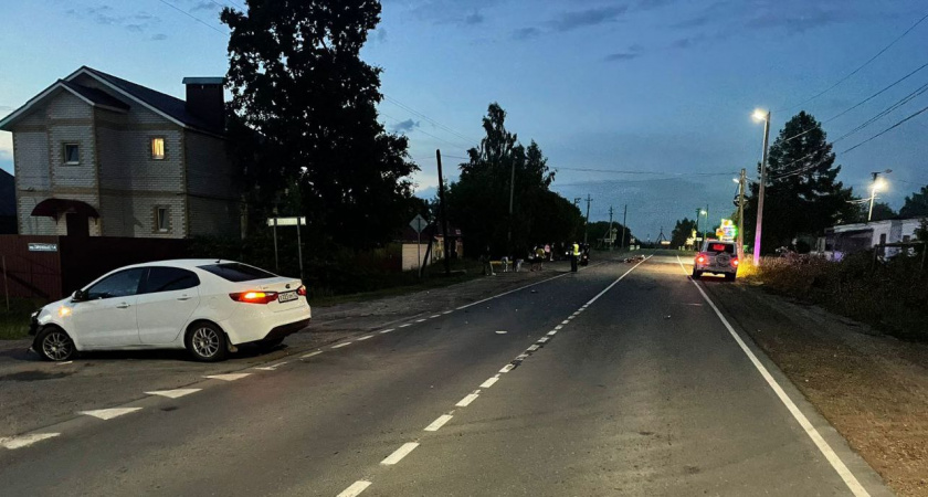 16-летний байкер выехал на встречку и влетел в иномарку в Волжском районе