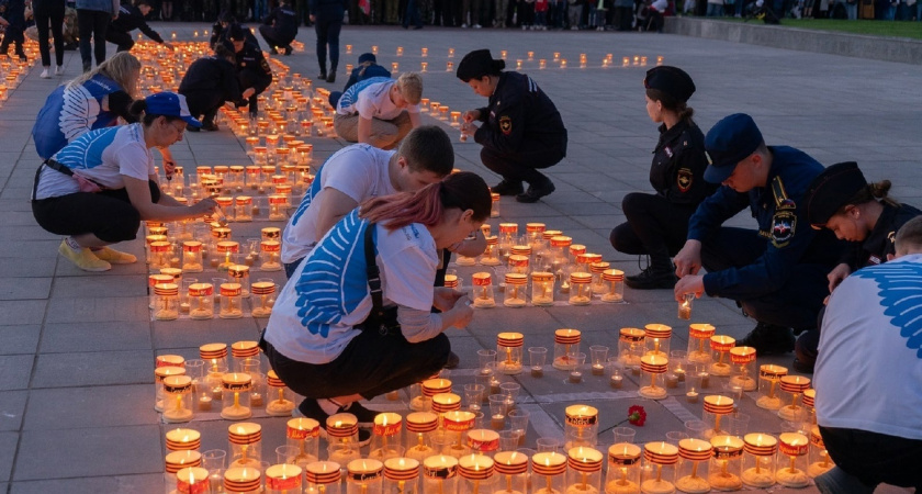 2000 свечей зажгут в Йошкар-Оле в память о погибших в Великой Отечественной войне