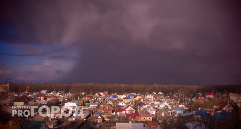 Гроза, град и шквалистый ветер: штормовое предупреждение объявлено в Марий Эл
