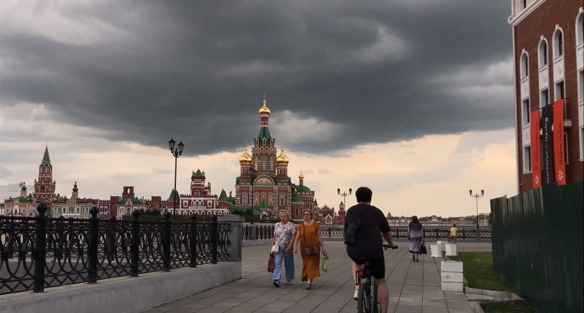 Дожди и грозы ждут жителей Марий Эл в ближайшие несколько дней