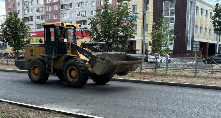 Одна из дорог Йошкар-Олы почти полностью отремонтирована
