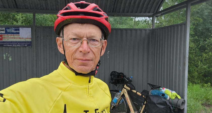 Велосипедист из Йошкар-Олы доехал до Карелии на двух колесах: "Ночевал в палатке в лесу"