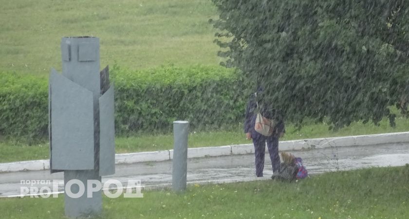 Возьмите зонтики: грозы и ветер ждут жителей Марий Эл в среду