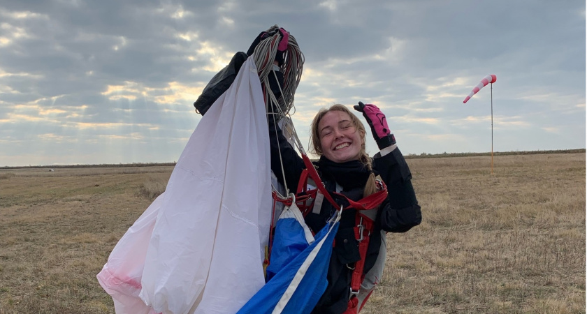 Марийская парашютистка прыгнула с воздушного шара: «Если перестаешь бояться, пора уходить из спорта»