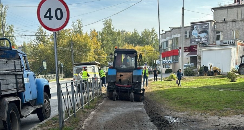 Новый тротуар появился в Гомзово по просьбам жителей