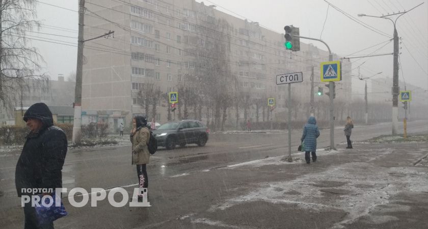 Аномальный холод и мокрый снег придут в Марий Эл