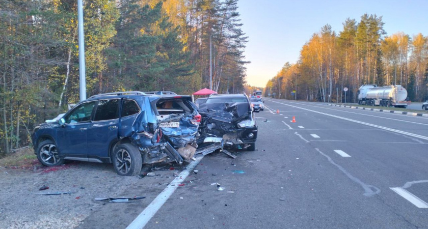 Три человека пострадали в ДТП в Звениговском районе