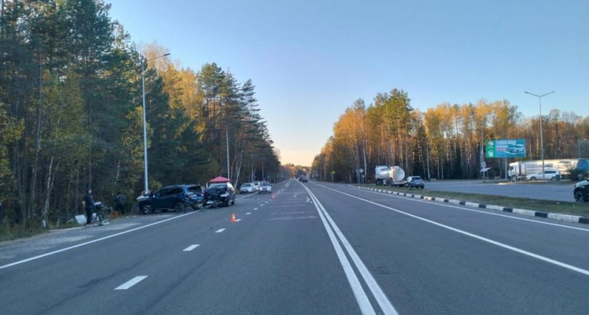 В Звениговском районе невнимательный водитель отправил в больницу четырех человек