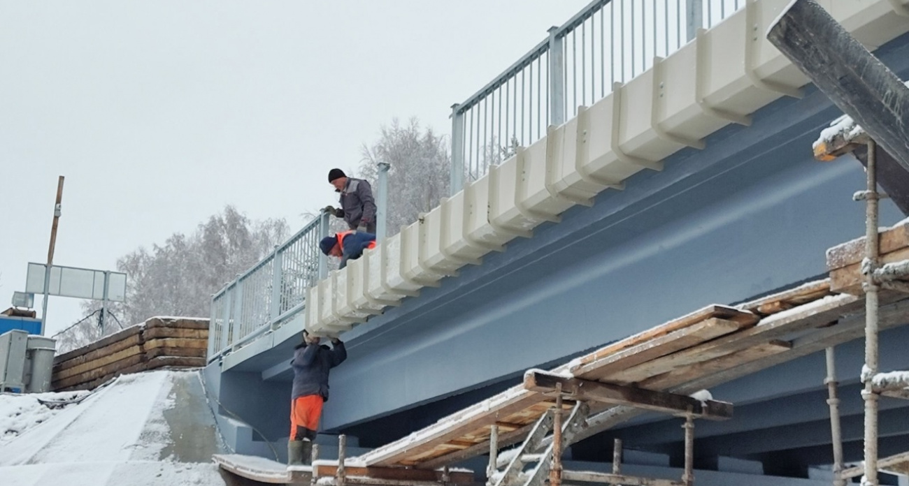 В Мари-Турекском районе уже год ремонтируют 30 метров моста