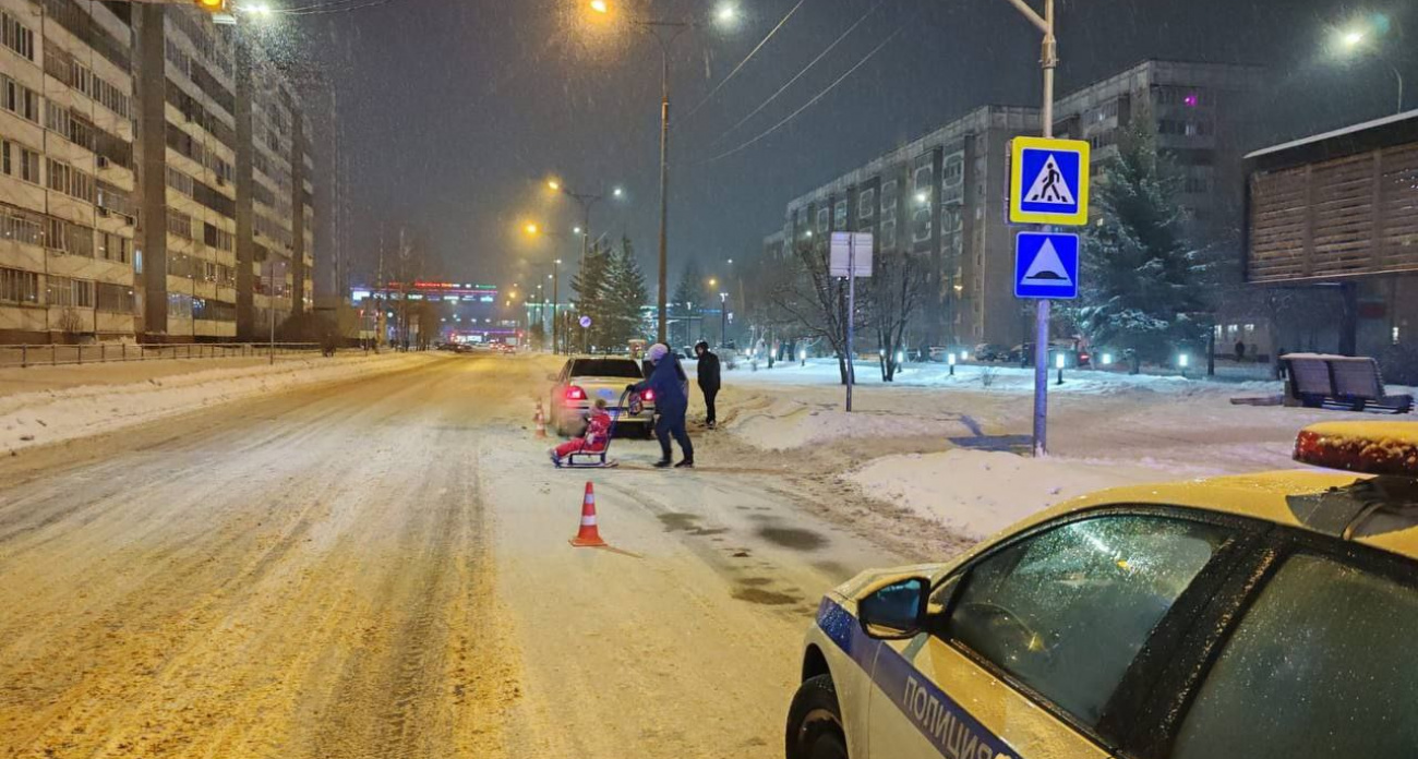 Маленькую девочку сбили на переходе в Йошкар-Оле