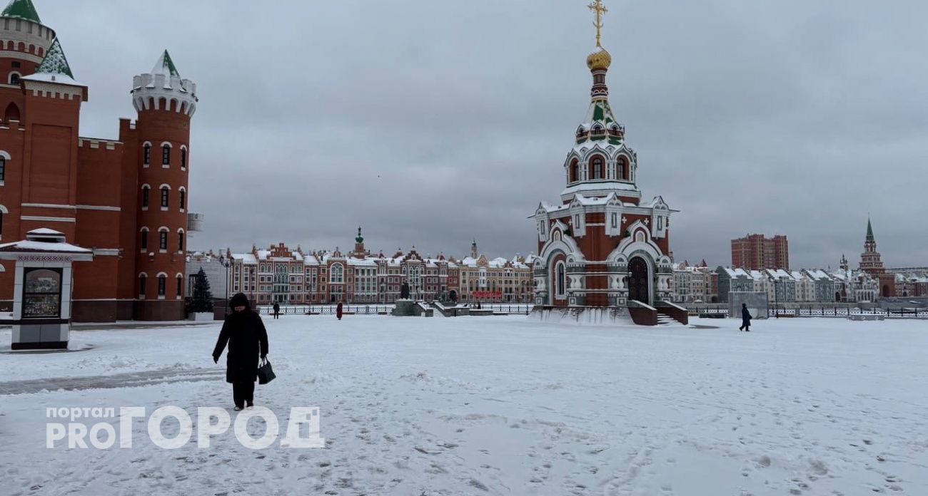 Суровый мороз захватит Марий Эл в среду