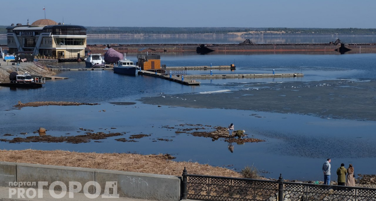 Волга катастрофически обмелела в Марий Эл и соседних регионах